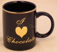 Russell Stover Candies I LOVE CHOCOLATE Coffee Mug